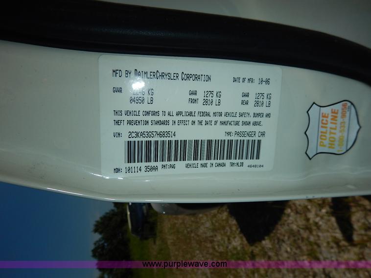 image for item K1579 2007 Chrysler 300