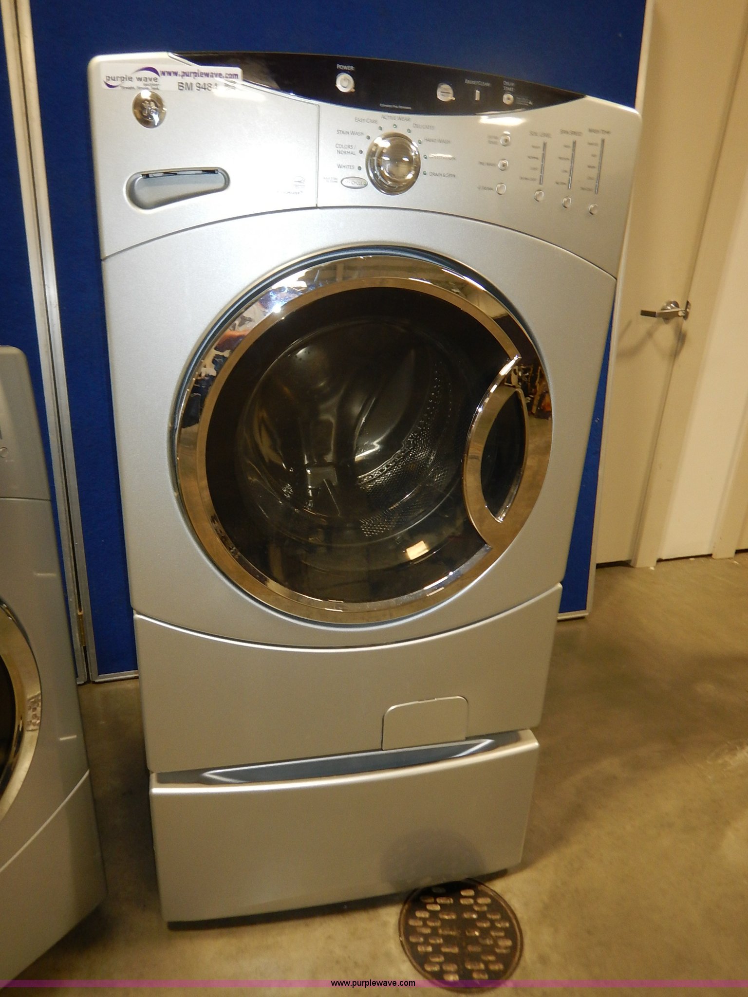 GE front load washer/dryer set in Manhattan, KS Item BM9484 sold
