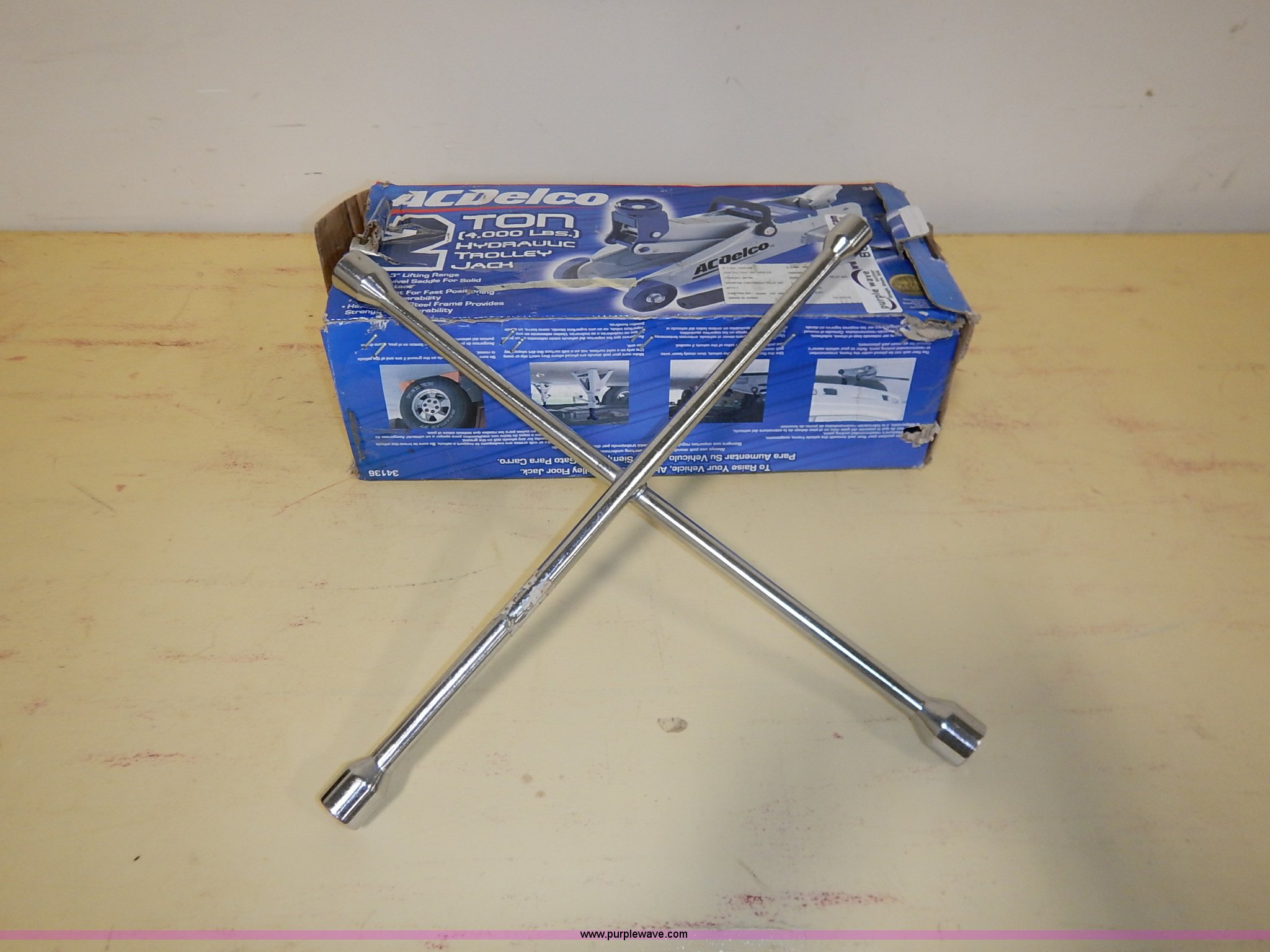 Ac Delco Two Ton Hydraulic Trolley Item Bo9769 8 25 2015