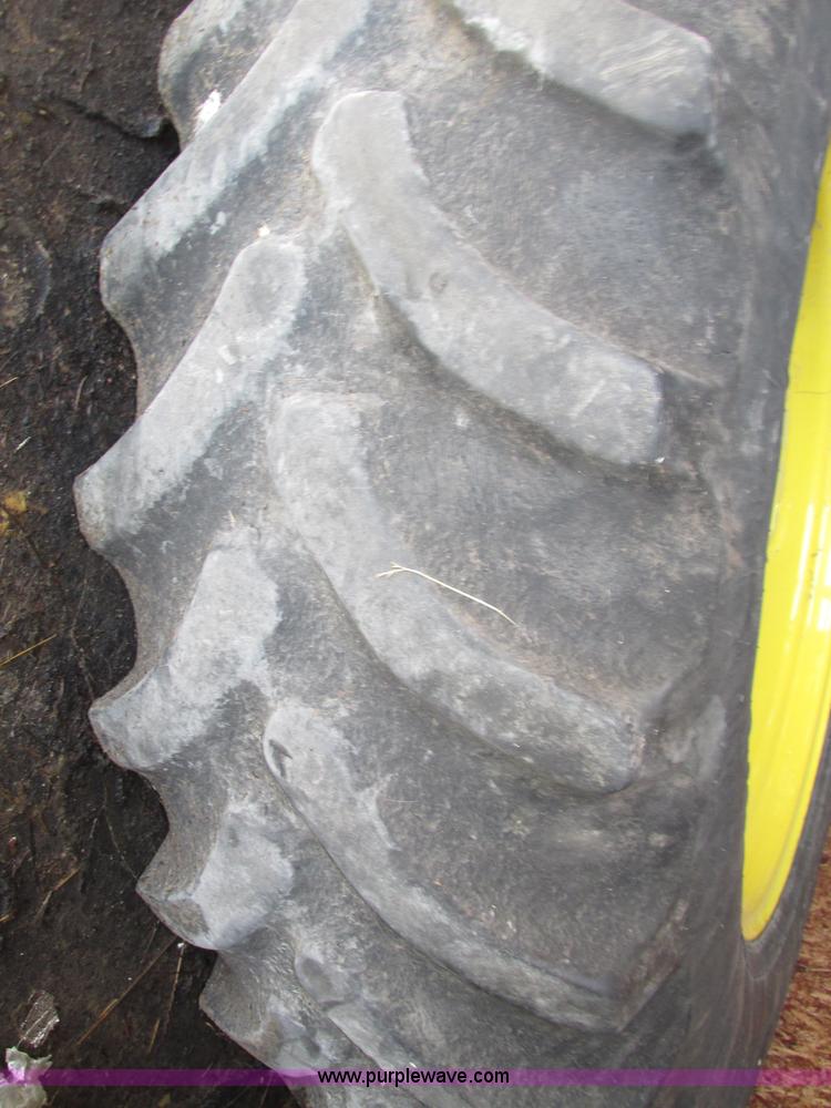 image for item AV9159 (2) John Deere dual tires and wheels with hub extensions