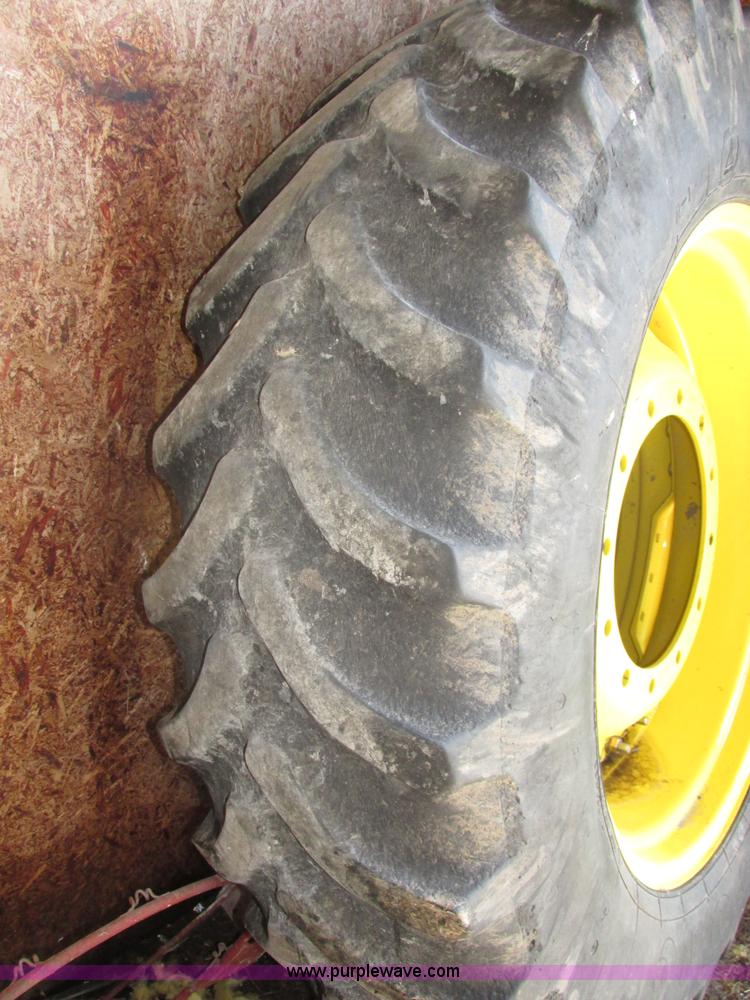 image for item AV9159 (2) John Deere dual tires and wheels with hub extensions