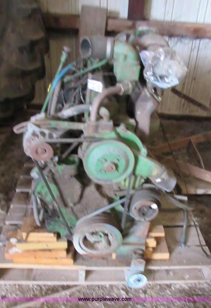 image for item AZ9005 John Deere six cylinder turbo diesel engine