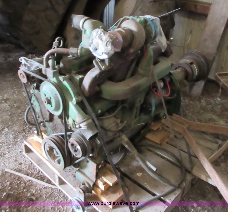 image for item AZ9005 John Deere six cylinder turbo diesel engine