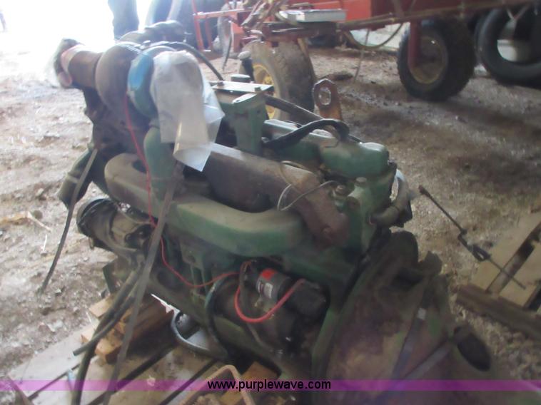 image for item AZ9005 John Deere six cylinder turbo diesel engine