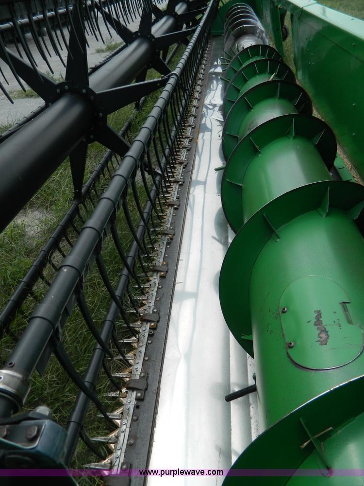 image for item BJ9058 2000 John Deere 930F flex head