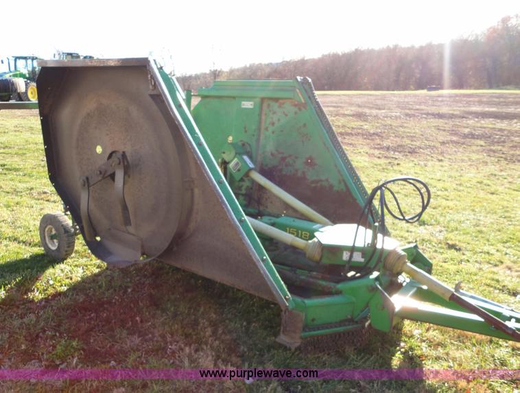image for item D1656 1993 John Deere 1518 rotary mower