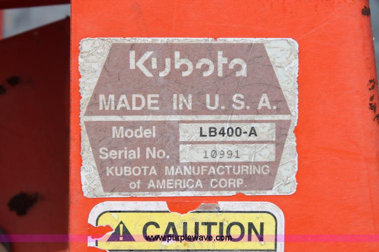 image for item H8162 2000 Kubota L3000DT MFWD tractor