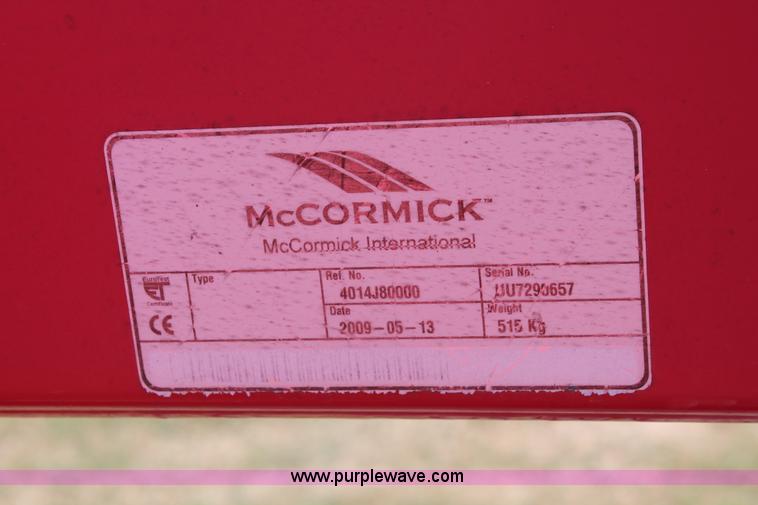image for item H8164 2010 McCormick CX110 MFWD tractor