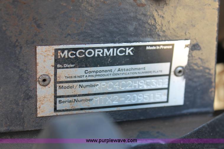 image for item H8164 2010 McCormick CX110 MFWD tractor