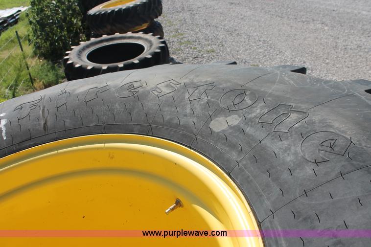 image for item H8171 (2) Firestone 900/60R32 tires and wheels