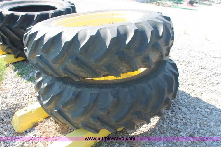 image for item H8172 (2) Kelly-Springfield 16.9-38 dual tires