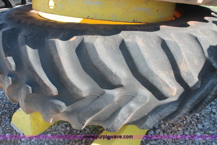 image for item H8173 (2) Goodyear 18.4R38 dual tires and wheels