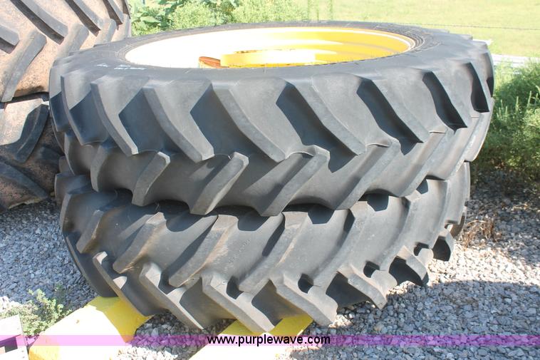 image for item H8174 (2) Goodyear 480/80R50 triple option tires and wheels