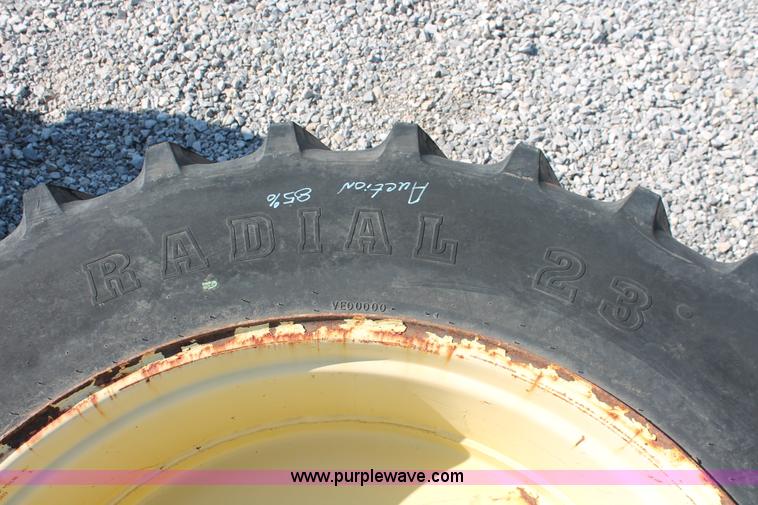 image for item H8176 (2) Firestone 18.4-42 dual tires and wheels