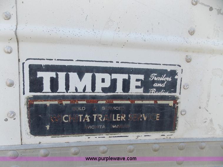 image for item J2710 1974 Timpte grain trailer