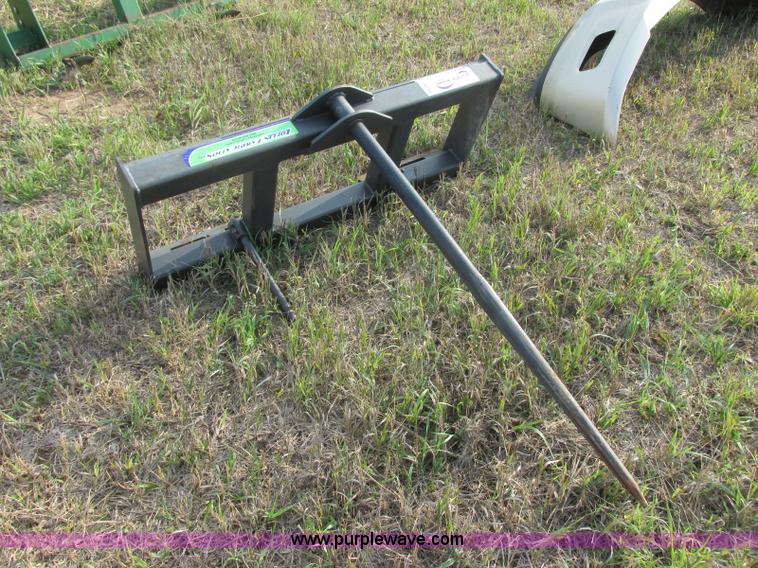 image for item J8219 Bale fork skid steer attachment
