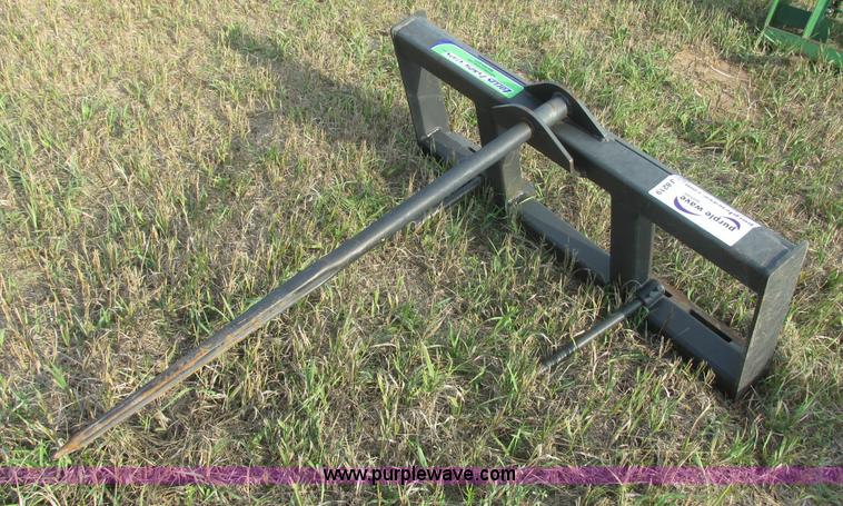 image for item J8219 Bale fork skid steer attachment