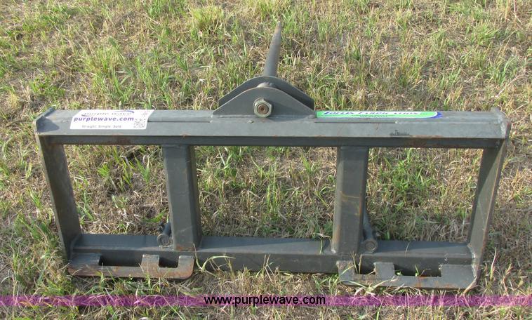 image for item J8219 Bale fork skid steer attachment