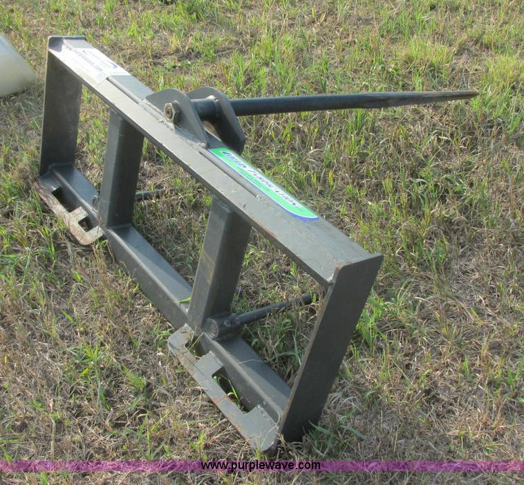 image for item J8219 Bale fork skid steer attachment
