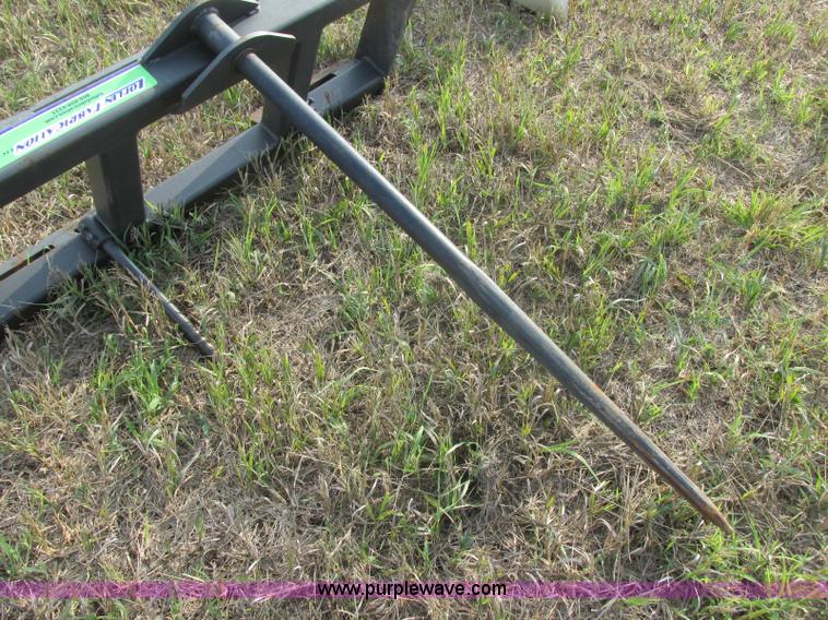 image for item J8219 Bale fork skid steer attachment