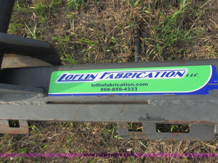 image for item J8219 Bale fork skid steer attachment