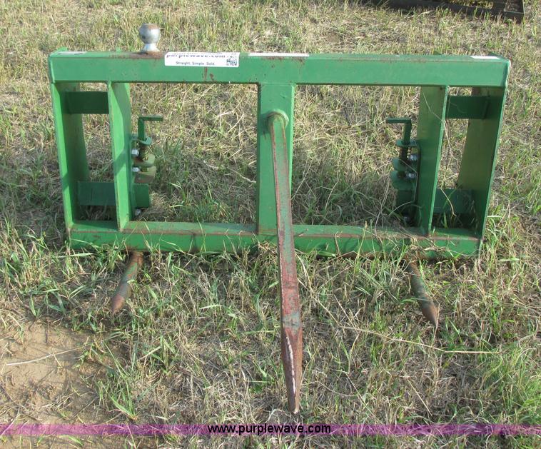 image for item J8220 Bale fork tractor attachment