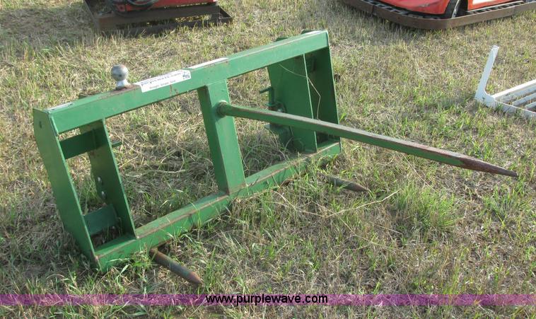 image for item J8220 Bale fork tractor attachment