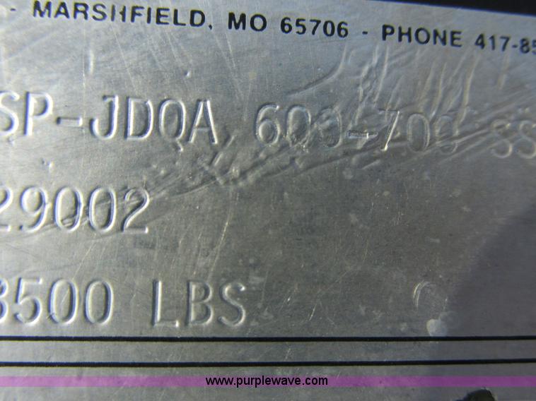 image for item J8220 Bale fork tractor attachment