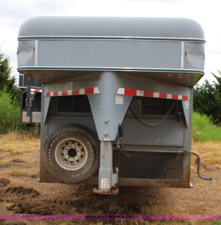 image for item K1006 1999 Circle D livestock trailer