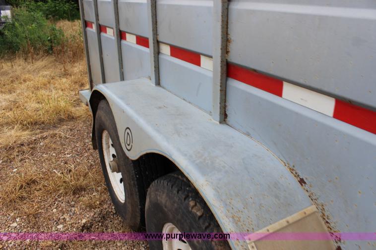 image for item K1006 1999 Circle D livestock trailer