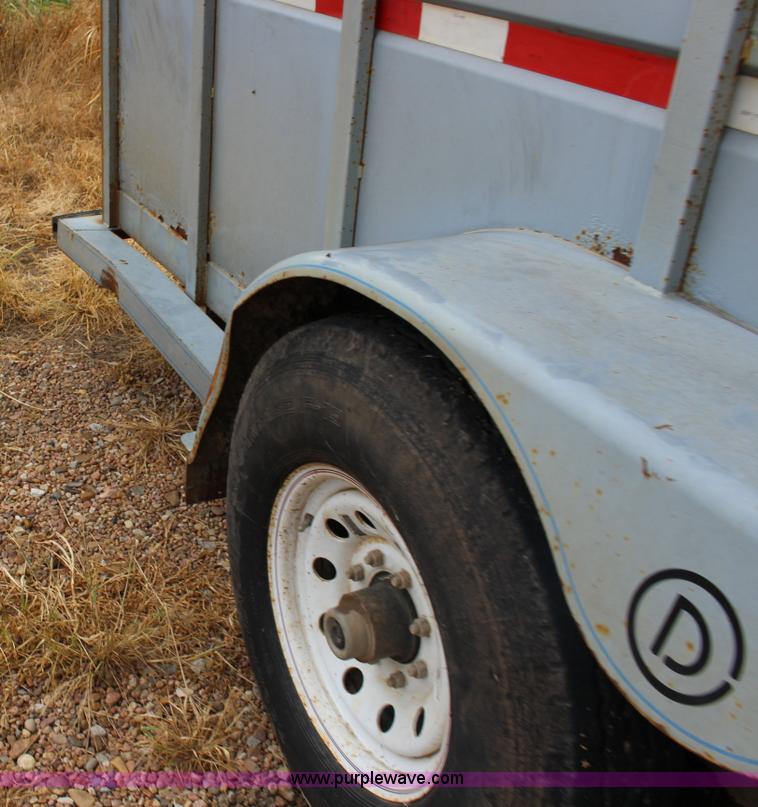 image for item K1006 1999 Circle D livestock trailer