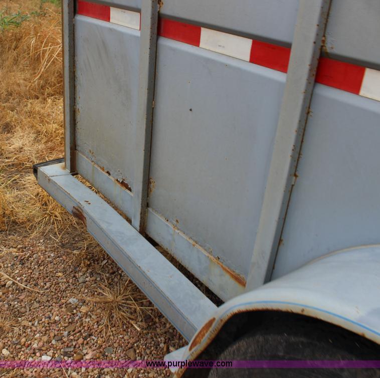 image for item K1006 1999 Circle D livestock trailer