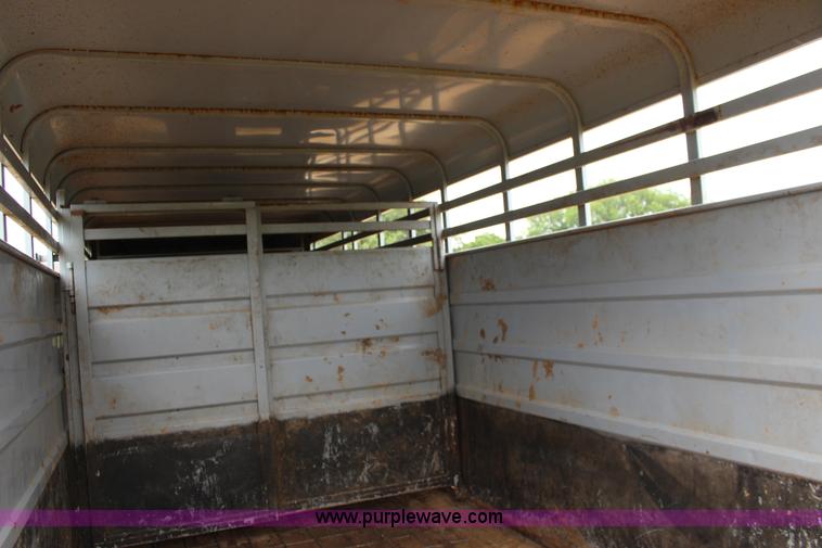 image for item K1006 1999 Circle D livestock trailer