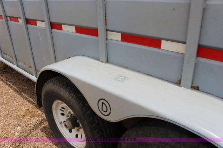 image for item K1006 1999 Circle D livestock trailer
