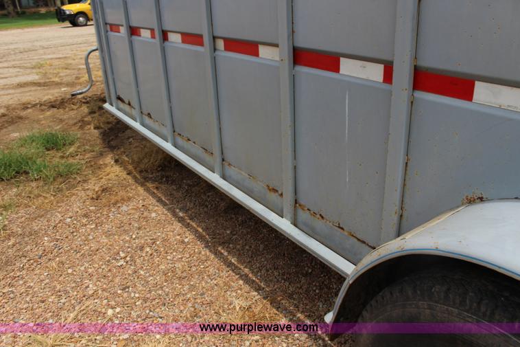 image for item K1006 1999 Circle D livestock trailer