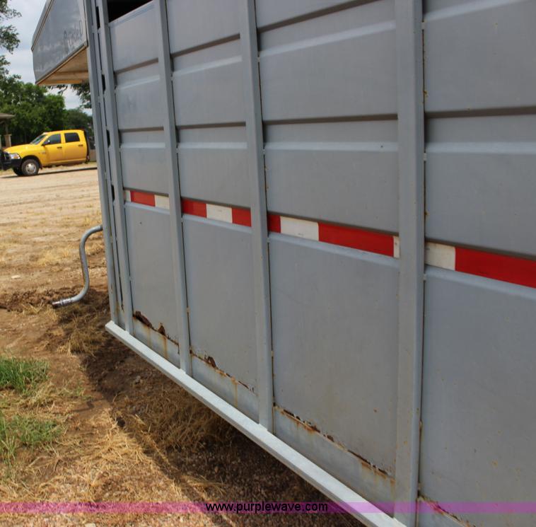 image for item K1006 1999 Circle D livestock trailer