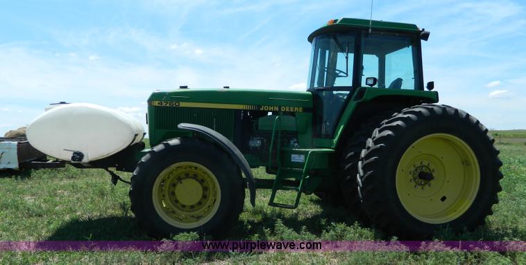 image for item K8153 1992 John Deere 4760 MFWD tractor