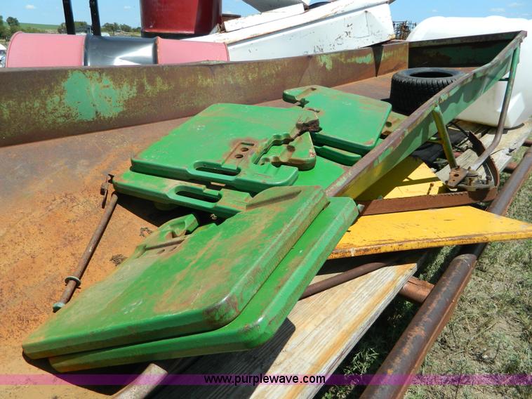 image for item K8153 1992 John Deere 4760 MFWD tractor