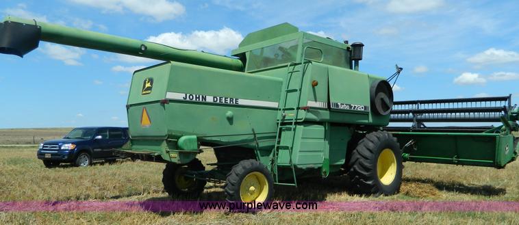 image for item K8167 1980 John Deere 7720 Turbo combine
