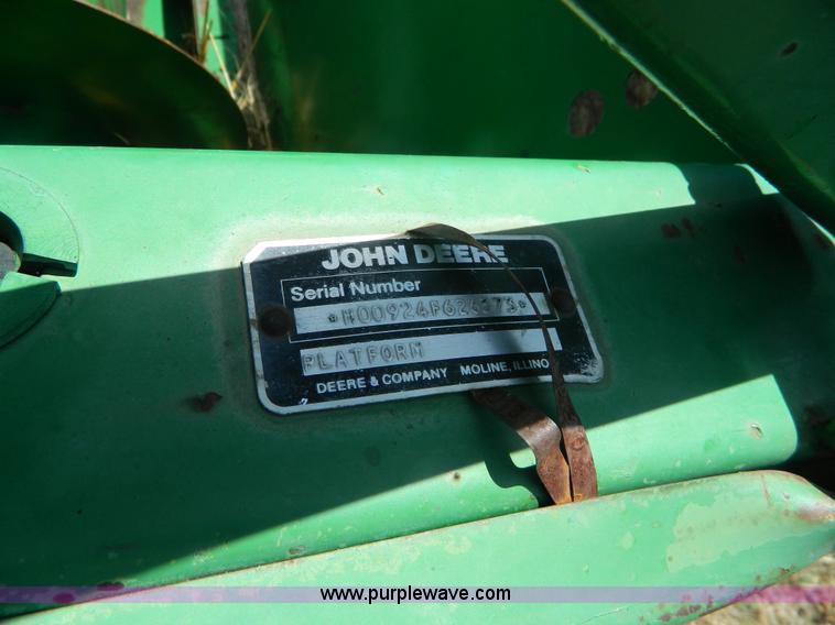 image for item K8167 1980 John Deere 7720 Turbo combine