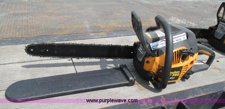 image for item AY9835 (2) Poulan Pro chainsaws