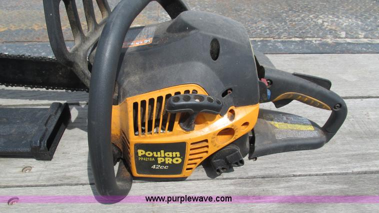 image for item AY9835 (2) Poulan Pro chainsaws