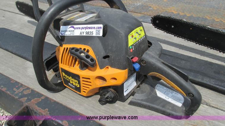 image for item AY9835 (2) Poulan Pro chainsaws