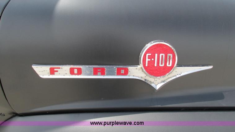 image for item AY9836 1956 Ford F100 pickup truck