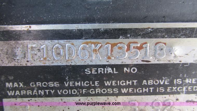 image for item AY9836 1956 Ford F100 pickup truck