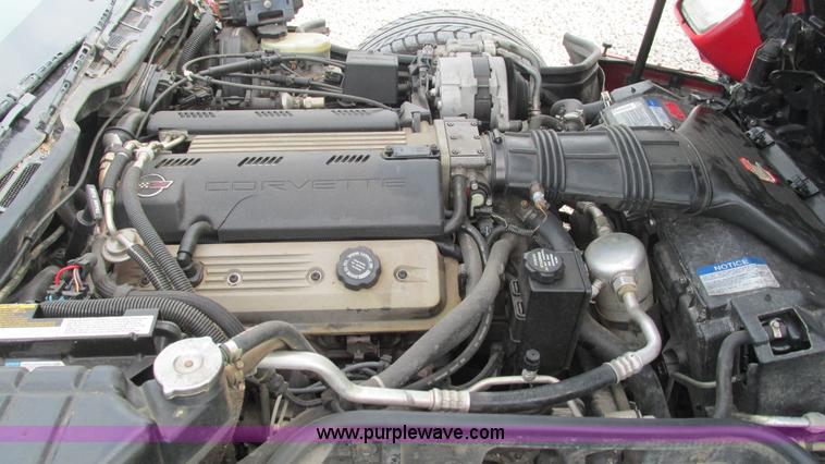 image for item AY9837 1992 Chevrolet Corvette convertible