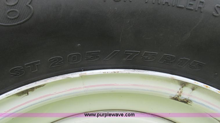 image for item AY9838 2005 Triumph utility trailer