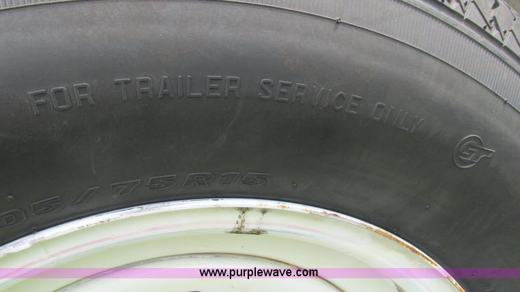 image for item AY9838 2005 Triumph utility trailer