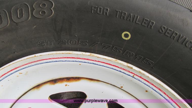 image for item AY9838 2005 Triumph utility trailer