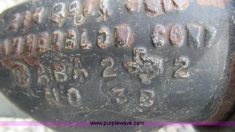 image for item AY9838 2005 Triumph utility trailer